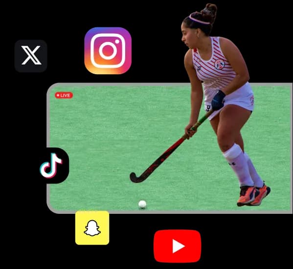Sports Teams & Athletes — AI-powered sports media platform
