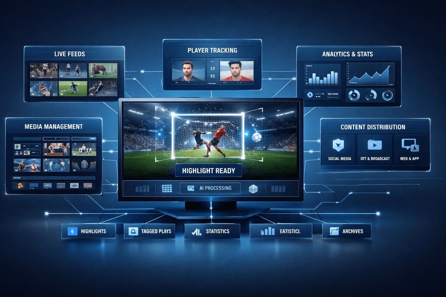 What Does It Mean to Set Up AI Infrastructure for Sports?