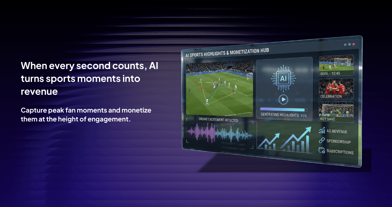 The Role of AI Sports Highlights Generators in Monetising Sports Content Faster